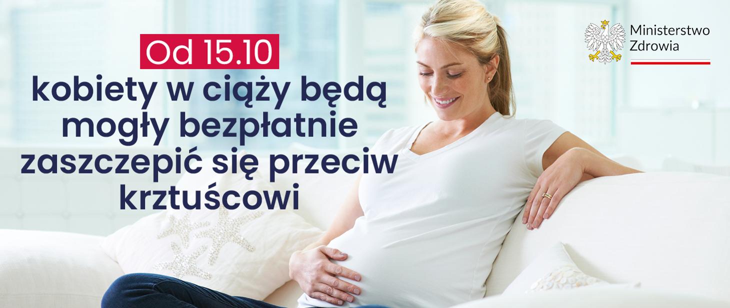 Bezpłatne szczepienia przeciw krztuścowi dla kobiet w ciąży – zdjęcie 1