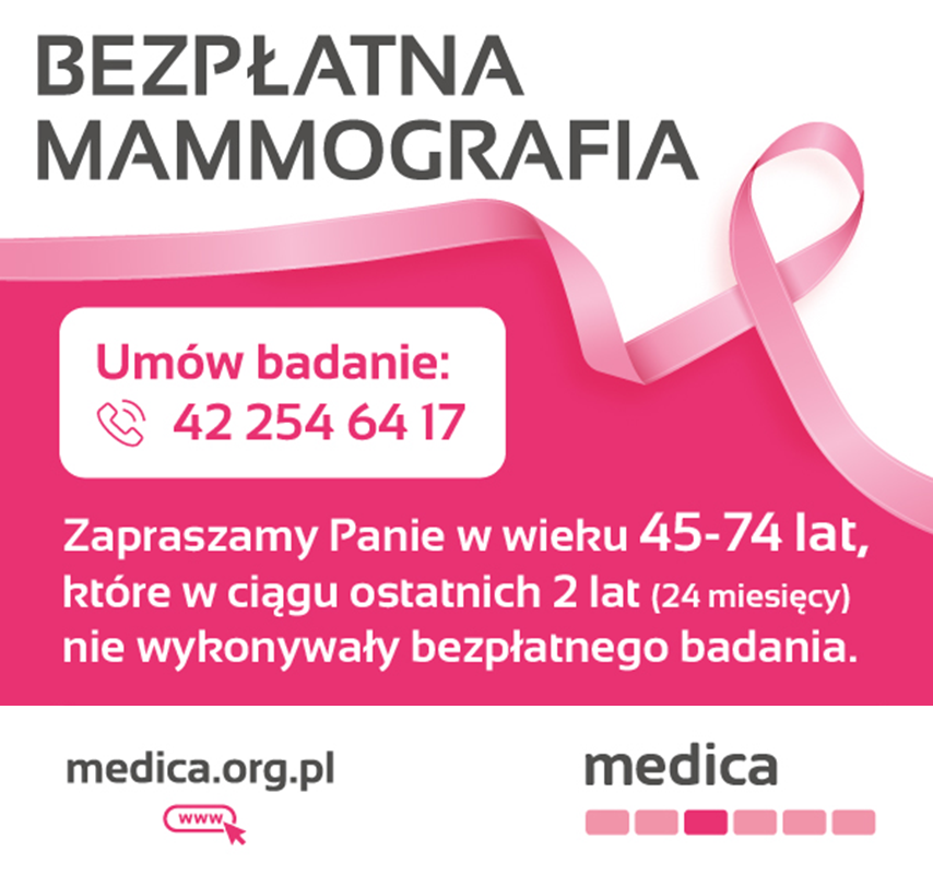bezpłatna mammografia